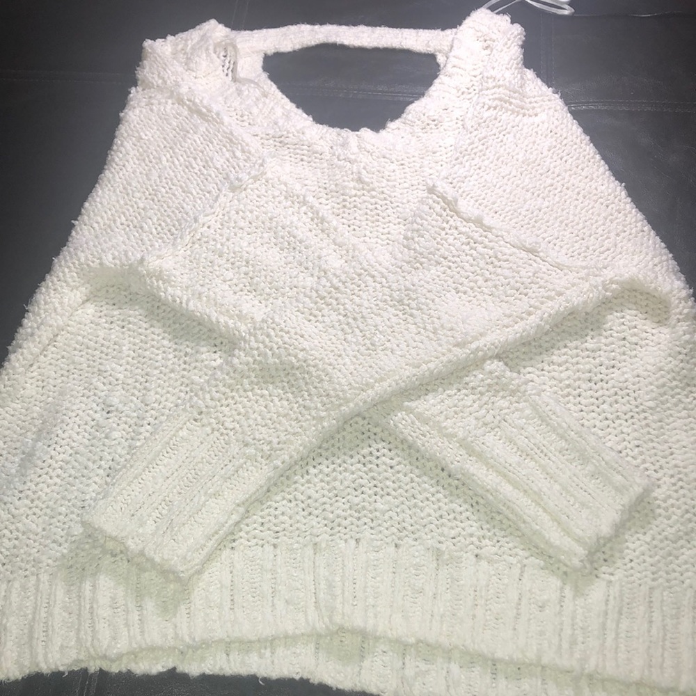 Hollister Crocheted sweater